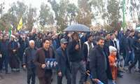 مسئولین و کارکنان دانشگاه علوم پزشکی رفسنجان در راهپیمایی روز جهانی قدس، تجدید میثاقی باشکوه با آرمان‌های آزادی و عدالت بستند.