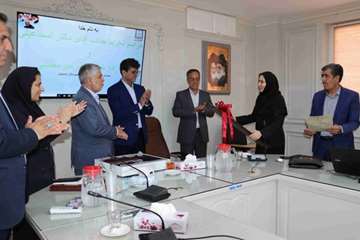 مراسم تکریم و معارفه معاونت بهداشتی دانشگاه