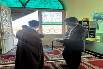 نظارت مستمر بهداشت محیط بر مساجد محل برگزاری مراسم اعتکاف در رفسنجان