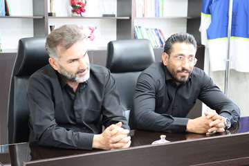 نشست معاونت بهداشتی دانشگاه علوم پزشکی رفسنجان با تیم فوتسال