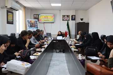 جلسه معاون بهداشتی رفسنجان با اصحاب رسانه با موضوع استقرار پزشک خانواده و نظام ارجاع در رفسنجان