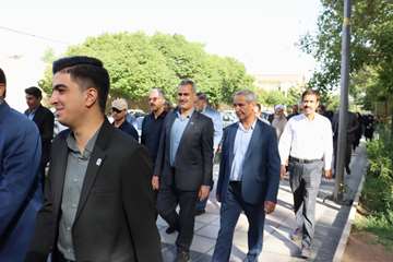 پیاده روی به مناسبت هفته ملی سلامت و هفته ملی جمعیت اردیبهشت 1405/دانشگاه علوم پزشکی رفسنجان