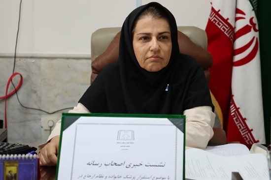 جلسه معاون بهداشتی رفسنجان با اصحاب رسانه با موضوع استقرار پزشک خانواده و نظام ارجاع در رفسنجان 