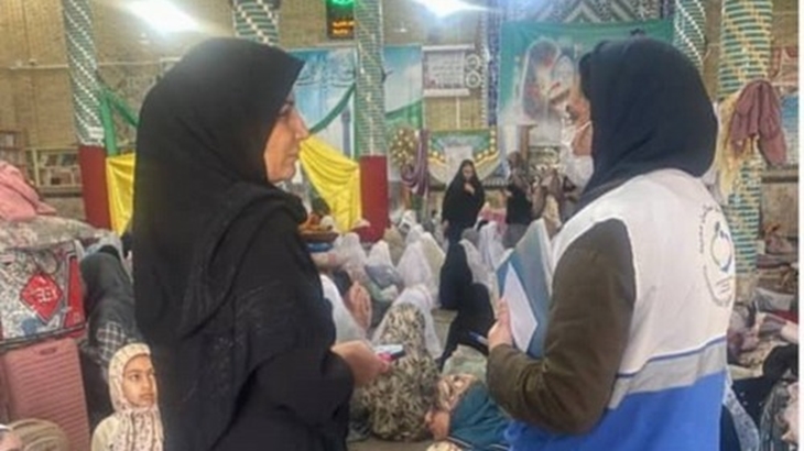 نظارت مستمر بهداشت محیط بر مساجد محل برگزاری مراسم اعتکاف در شهرستان های رفسنجان و انار